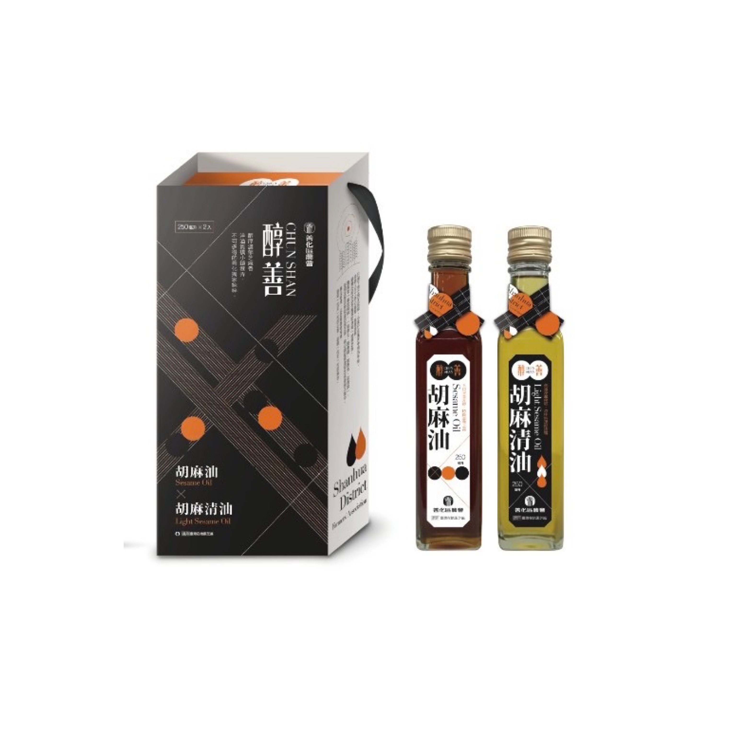 醇善禮盒250ml(黑、清)詳細介紹