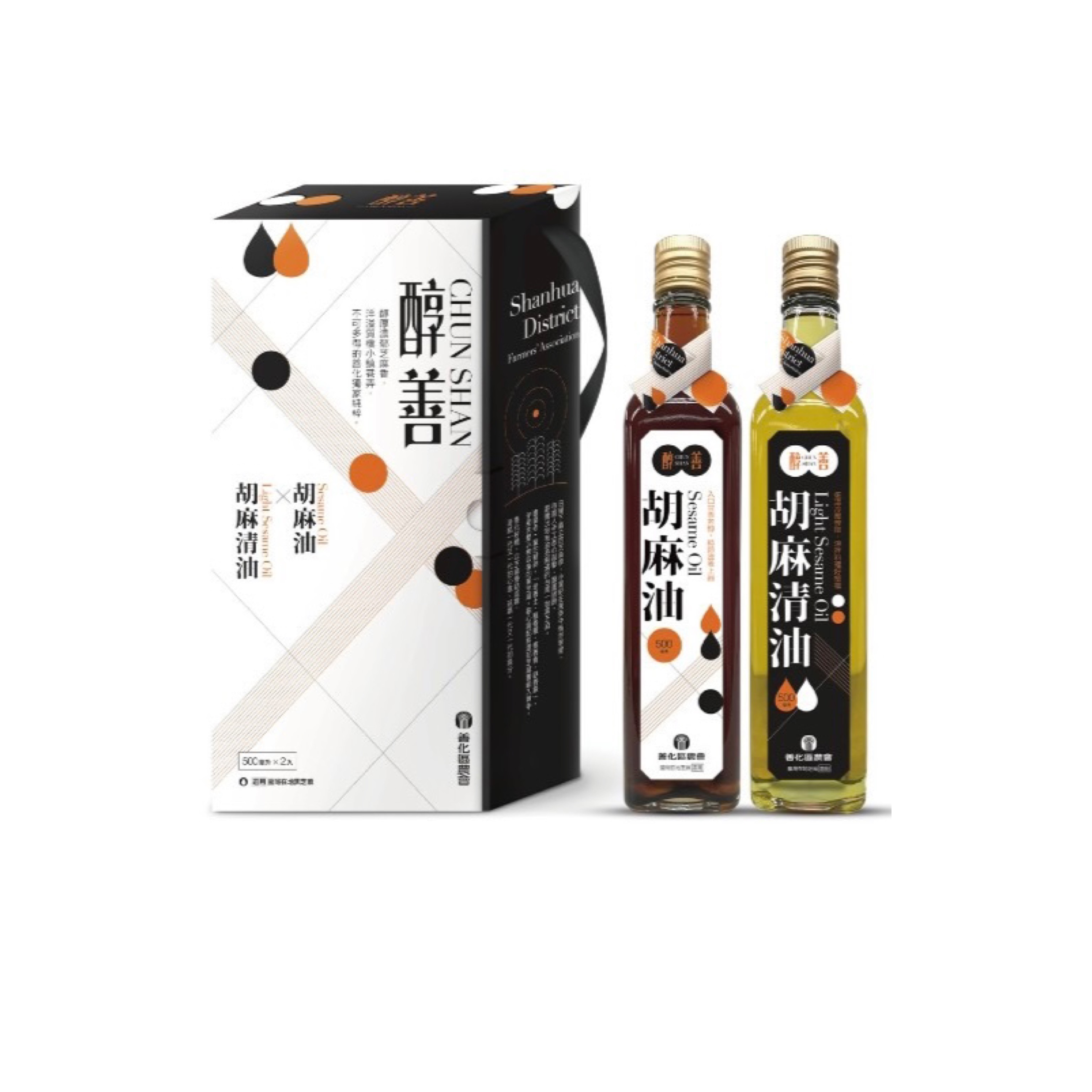 醇善禮盒500ml(黑、清)詳細介紹